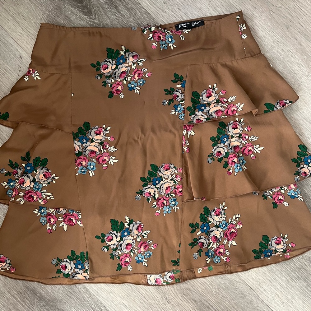 Vintage Betsy Johnson silk skirt